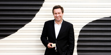 Angus Allan says The Collective's yoghurt is now on sale in 1300 British outlets. Photo / Babiche Martens