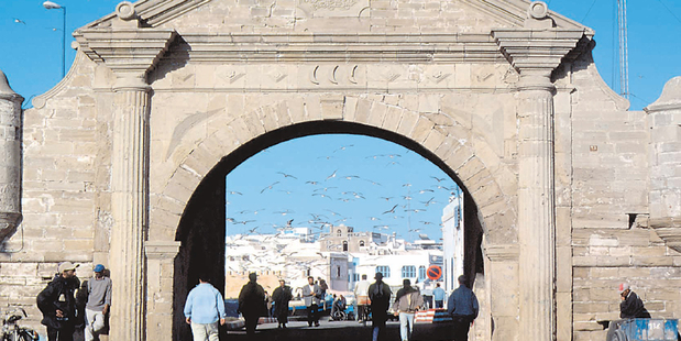 The sleepy port of Essaouira is a huddle of white-washed and fading buildings. Photo / Supplied