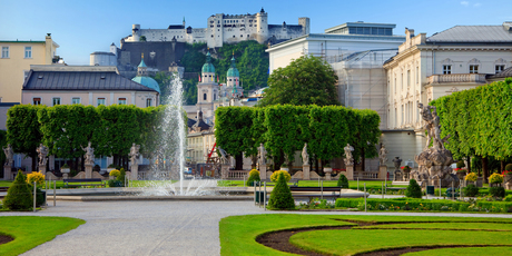 Salzburg's sublimely manicured Mirabell Gardens are the perfect spot to take a break from sightseeing. Photo / Thinkstock
