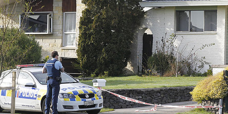 Police are investigating an 'unexplained sudden death' on Knightsbridge Place in Hamilton. Photo / Christine Cornege