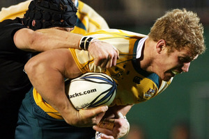 How well the All Blacks can contain the powerful David Pocock (pictured), will go a long way to determining tonight's result. Pictures / Getty Images.