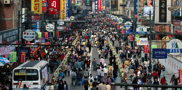 The busy crowds ambling through the streets of Shanghai will have you jostling for breathing space. Photo / Thinkstock