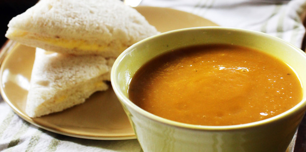 Soup is a great standby for when the flu bug pays a visit. Photo / Doug Sherring