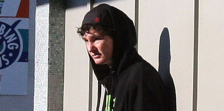 Dylan Terry outside the Masterton District Court. Photo / Wairarapa Times-Age
