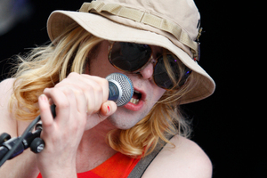 Ariel Pink performs at the Laneway Festival in 2011. Photo / Richard Robinson