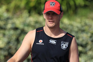 Warriors' stalwart Micheal Luck will return to North Queensland in an off-field role when he retires at the end of the NRL season. Photo / Getty Images.