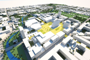 Plans for the Christchurch city rebuild. Photo / Supplied