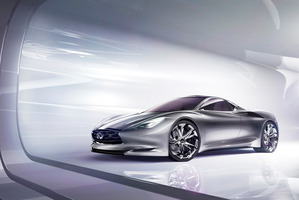The Infiniti Emerg-e concept car.