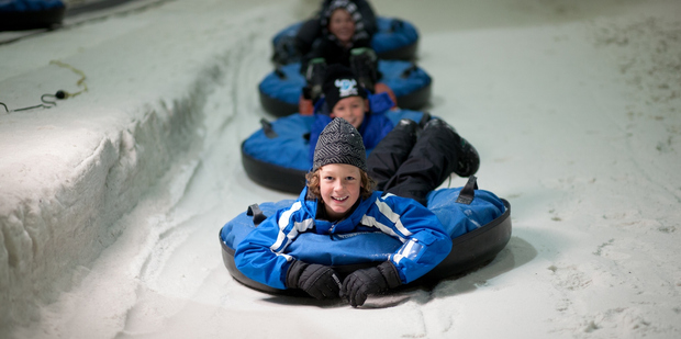 Snowtubing at Snowplanet. Photo / Paul Abbott