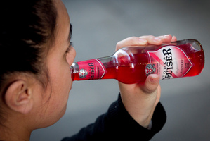Alcopops are commonly used by binge drinkers and are popular with young people, especially women, the Law Commission says. Photo / Natalie Slade