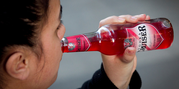 Alcopops are commonly used by binge drinkers and are popular with young people, especially women, the Law Commission says. Photo / Natalie Slade
