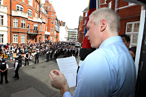 Julian Assange. Photo / AP