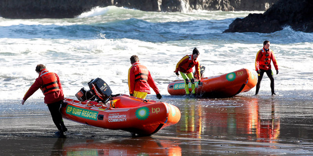 Three climbers have been missing since last week after being swept off Paritutu Rock in New Plymouth. Photo / Christine Cornege