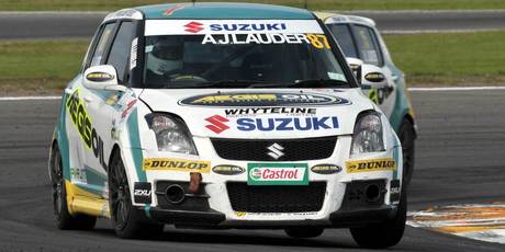 Suzuki Swift drivers will be racing as part of the six round V8 SuperTourer series in 2013 for the Suzuki Swift Sport Cup. Photo / Lance Hastie