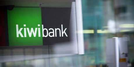 Kiwibank shop located on Wyndham Street in Auckland. Photo / Dean Purcell