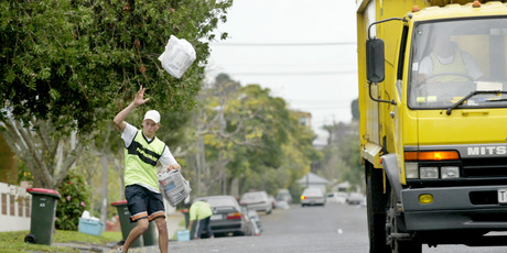 A Paperchase truck in action in 2002. Photo / Kenny Rodger