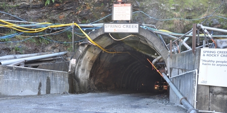 Solid Energy's Spring Creek mine on the West Coast. Photo / Greymouth Star