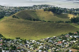 Mangere Mountain in Mangere Bridge. Photo / Martin Sykes