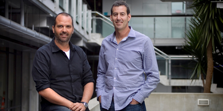 Ivan Seselj (left) and Richard Holmes, directors of Promapp, an Auckland-based company that develops software solutions for managing processes with organisations. Photo / NZ Herald