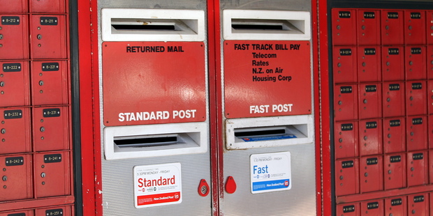 New Zealanders posted 54 million fewer letters in the past year. Photo / APN