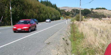 Part of the proposed Transmission Gully route State Highway 1 near Pauatahanui, north of Wellington.