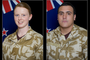 (L to R) Corporal Luke Tamatea (31), Lance Corporal Jacinda Baker (26) and Private Richard Harris (21), all killed in an IED explosion in Afghanistan. Photo / NZDF