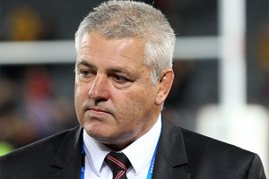Former All Black Warren Gatland appears likely to be confirmed as head coach of the British and Irish Lions early next month for their 2013 tour of Australia. Photo / Getty Images.