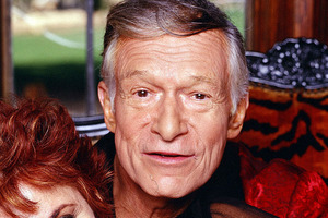 Hugh Hefner. Photo / File photo