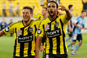 Paul Ifill opened the scoring in the 34th minute for the Phoenix. Photo / Getty Images
