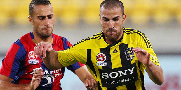 Manny Muscat was one of three Phoenix players sent off after an all-in brawl against the Jets on Saturday. Photo / Getty Images