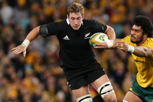 Luke Romano has played only two tests for the All Blacks but already has become an extremely important cog in Steve Hansen's machine. Photo / Getty Images.