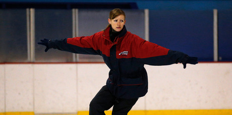 Stephanie Woodacre is ice-skating coach at Avondale Paradice ice-skating rink.Photo / Getty Images