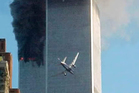 An aircraft heads toward the second tower of the World Trade Center in New York. Photo / File An aircraft heads toward the second tower of the World Trade Center in New York. Photo / File