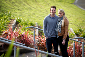 Daryl and Julie Corletto are happy the long separations of last season are over. Photo / Dean Purcell