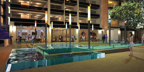 An artist's impression of SugarTree, an 11-level $250m apartment block planned in Auckland. Photo / Supplied
