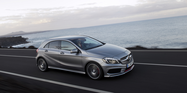 The new A-Class is a completely different sort of car from its forerunners. Photo / Supplied
