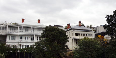 Ring Terrace in St Marys Bay, Auckland, was once home to Flora MacKenzie's brothel. Photo / Doug Sherring