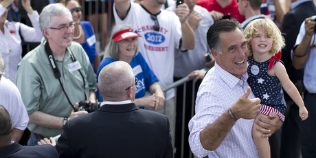 Mitt Romney will need fighting spirit. Photo / AP