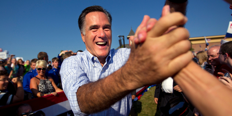 Mitt Romney is a guarded man who dislikes talking about himself. Photo / AP