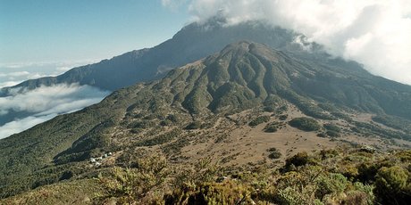 Long-haired monkeys and giant butterflies are among the joys of Mt Meru. Photo / Supplied