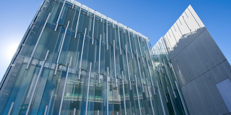 The Geyser Building, nearing completion in Parnell, Auckland. Photo / Ted Baghurst.