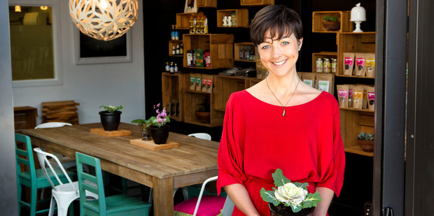 Chef and creator of Little Bird 'unbakery' in Kingsland, Megan May. Photo / Babiche Martens