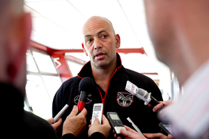 Interim Warriors head coach Tony Iro. Photo / Dean Purcell