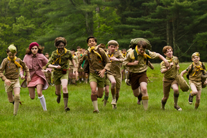 The Moonrise Kingdom troop make a dash for it. Photo / Supplied
