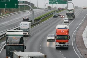 Trucks' engine braking is driving one reader up the wall. Photo / APN