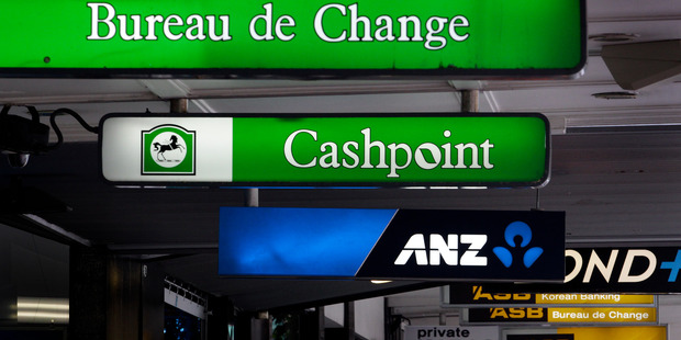 It's green now - but that could soon change to ANZ blue. Photo / Sarah Ivey