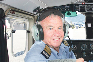 Veteran Pilot Doug Bruce Photo / Mountain Scene