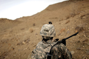 British soldiers in Afghanistan are being forced to act as bait. Photo / Getty Images