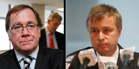 Foreign Affairs Minister Murray McCully (left) and his ministry's chief executive, John Allen, have been muted on the overhaul. Photo / Steven McNicholl, Mark Mitchell