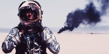 A scene from Phillip Kaufman's The Right Stuff. Photo / Supplied